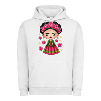 Pigment Lunar Rock Mexican Girl Urban Hoodie - texasbilliewilder
