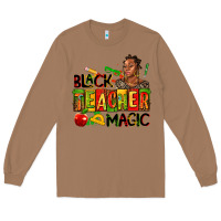 Toasted Coconut black teacher  magic Long Sleeve Tee - AdoDesignShop