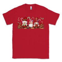 Red Christmas Gnomes Classic Tee - Artiststas