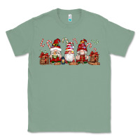 Sage Christmas Gnomes Classic Tee - Artiststas