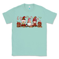 Seafoam Christmas Gnomes Classic Tee - Artiststas