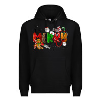 Black One Merry Nurse Premium Hoodie - LillyAllenDesigns