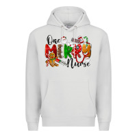 Dove Grey One Merry Nurse Premium Hoodie - LillyAllenDesigns