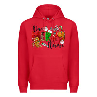 Red One Merry Nurse Premium Hoodie - LillyAllenDesigns