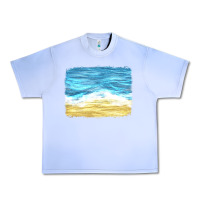 Grape Ice glitter beach background Urban Heavy Tee - HRA Design Shop