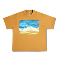 Peanut Butter glitter beach background Urban Heavy Tee - HRA Design Shop