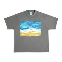 Tornado glitter beach background Urban Heavy Tee - HRA Design Shop