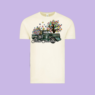 Autism Awareness Vintage Tee Designed By Sublimationcraftshop