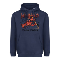 Navy def hungry pour dome butter on me Heavyweight Hoodie - MaliasSmallBusiness