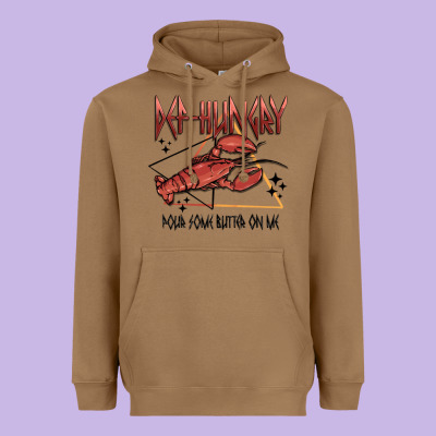 Def Hungry Pour Dome Butter On Me Heavyweight Hoodie Designed By Maliassmallbusiness