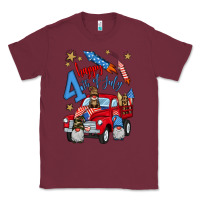 Burgundy 4th of july truck  1 Classic Tee - BundleAndBundleShop