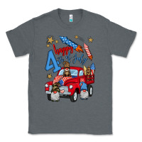Charcoal Heather 4th of july truck  1 Classic Tee - BundleAndBundleShop
