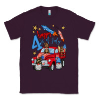 Plum 4th of july truck  1 Classic Tee - BundleAndBundleShop