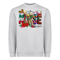 Heather Grey cinco de mayo nurse Heavyweight Sweatshirt - CTS Tumbler Store