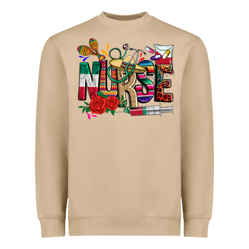 Cinco De Mayo Nurse Heavyweight Sweatshirt by CTS Tumbler Store | Teevron