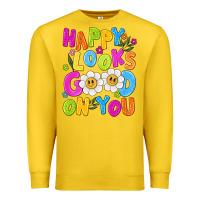 Lemon happy looks good on you Premium Sweatshirt - NancyCooperArtShop