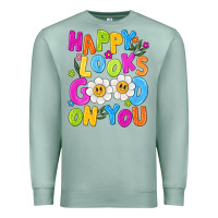 Seafoam happy looks good on you Premium Sweatshirt - NancyCooperArtShop