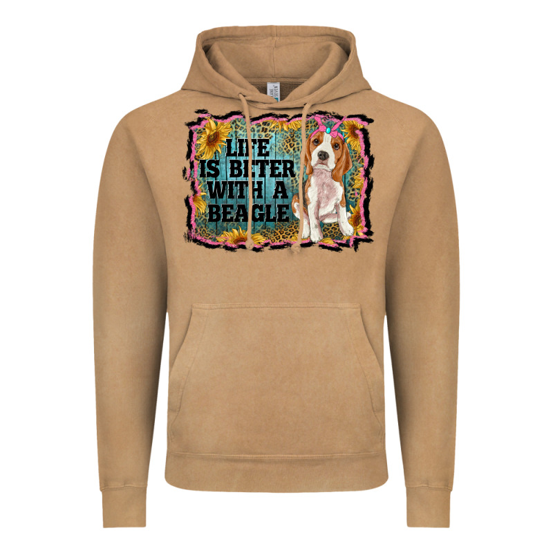 Life Is Better With A Beagle Vintage Hoodie by RanaPortraitStore | Teevron