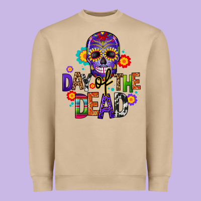 Day Of The Dead Mexico Heavyweight Sweatshirt Designed By Cts Tumbler Store