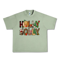 Oil Green holly jolly Urban Heavy Tee - FaDigitalArtStudio