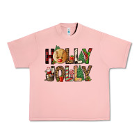 Salmon holly jolly Urban Heavy Tee - FaDigitalArtStudio