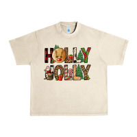 Sandshell holly jolly Urban Heavy Tee - FaDigitalArtStudio
