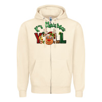 Sandshell it's christmas y'all reindeer Zipper Hoodie - Jasminsmagicworld