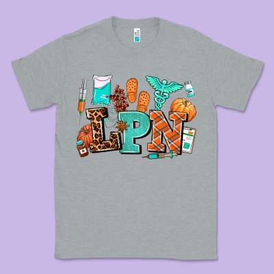 Lpn Fall Nurse With Classic Tee Designed By Adodesignshop
