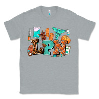 Heather Grey lpn fall nurse with Classic Tee - AdoDesignShop