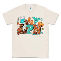 Natural lpn fall nurse with Classic Tee - AdoDesignShop