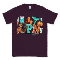 Plum lpn fall nurse with Classic Tee - AdoDesignShop