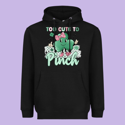 Too Cute To Pinch Heavyweight Hoodie Designed By Maliassmallbusiness