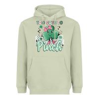 Matcha too cute to pinch Heavyweight Hoodie - MaliasSmallBusiness