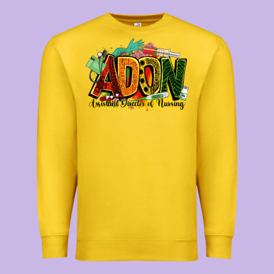 Adon Assistant Director Of Nursing Juneteenth Premium Sweatshirt Designed By Nancycooperartshop