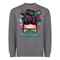 Storm small business messy bun Heavyweight Sweatshirt - Zillion Design Studio