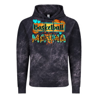 Cloud Black basketball mama with leopard Vintage Hoodie - Zillion Design Studio