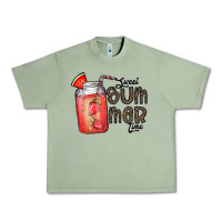 Oil Green summer Urban Heavy Tee - CowhideDigitalArt