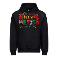 Black Viva Mexico Cinco De Mayo Urban Hoodie - texasbilliewilder