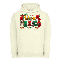 Pigment Pistachio Viva Mexico Cinco De Mayo Urban Hoodie - texasbilliewilder