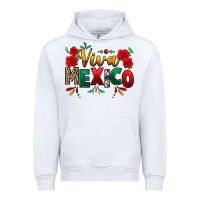 White Viva Mexico Cinco De Mayo Urban Hoodie - texasbilliewilder