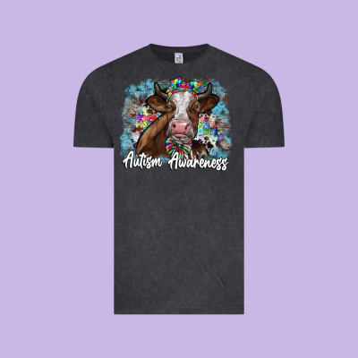 Autism Awareness 2 Vintage Tee Designed By Sublimationcraftshop