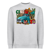 Heather Grey cinco de mayo Heavyweight Sweatshirt - CTS Tumbler Store