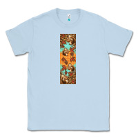 Dusty Blue autumn squirrel Classic Tee - BundleAndBundleShop