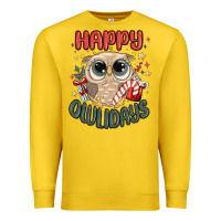 Lemon happy owlidays Premium Sweatshirt - MaliasSmallBusiness