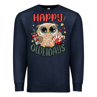 Happy Owlidays Premium Sweatshirt | Teevron