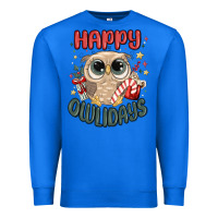 True Royal happy owlidays Premium Sweatshirt - MaliasSmallBusiness