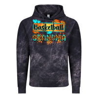 Cloud Black basketball grandma with leopard Vintage Hoodie - Zillion Design Studio