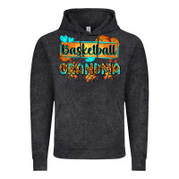 Vintage Black basketball grandma with leopard Vintage Hoodie - Zillion Design Studio