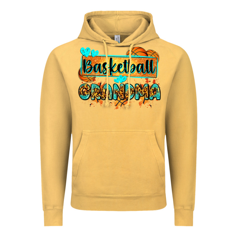 Basketball Grandma With Leopard Vintage Hoodie by Zillion Design Studio | Teevron