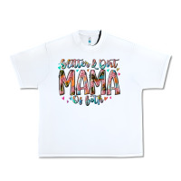 White glitter and dirt mama of both Urban Heavy Tee - RacoonDesign